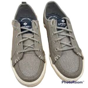 Sperry Top-Sider Girls. Silver Gray. Size 1.5 NWT